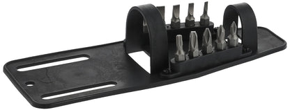 APT 11-Piece Screwdriver Set, Flat Bits, Made of strong durable Material, Ergonomic Soft-Grip Handle, Compact Organizer Case, Hand-Powered, Model AH145477-11