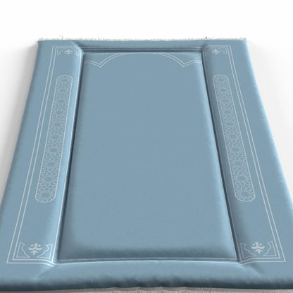 Sakina Padded Prayer Mat Soft Premium Velvet Face - Luxurious And Comfortable Prayer Rug With Elegant Design - Thickness Foam For An Ultimate Comfort Experience