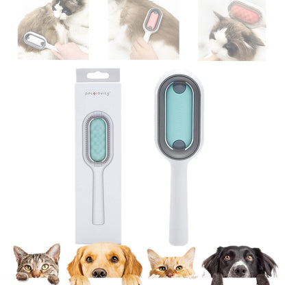 TMEEIHNSS 4 in 1 Universal Pet Knots Remover - Multifunctional Pet Hair Remover, Pet Hair Brushing Tool,Reusable Magic Hair Comb Dog Hair Remover (Color : Green, Size : Short Hair)