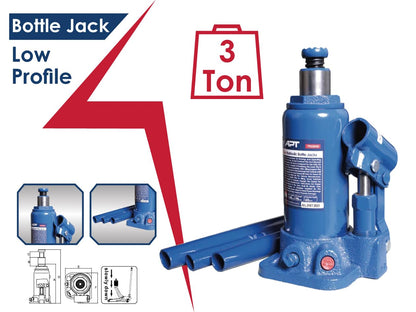 APT hydraulic bottle jack 3 ton apt low profile t90304d