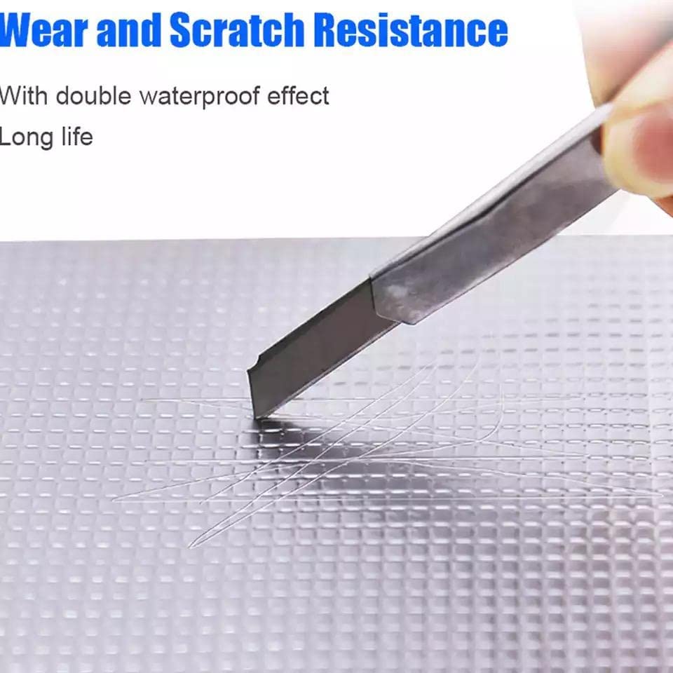 Auyuiiy Aluminum Foil Seal Strip Waterproof Butyl Rubber Adhesive To Prevent Ceiling Leaks And Gaps In Decks,Windows And Broken Tubes (1.2 mm X 2 Cm)