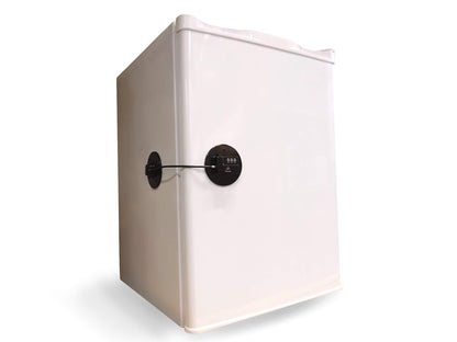 TOOLSGOLD Fridge Lock, Refrigerator Lock, mini fridge lock, File Cabinet Lock, Drawer Lock, Lock for Cabinet, Child Safety lock Refrigerator Door Lock combination, fridge door lock with combination