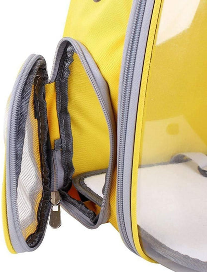 Capsule space pet airline approved travel carrier - yellow