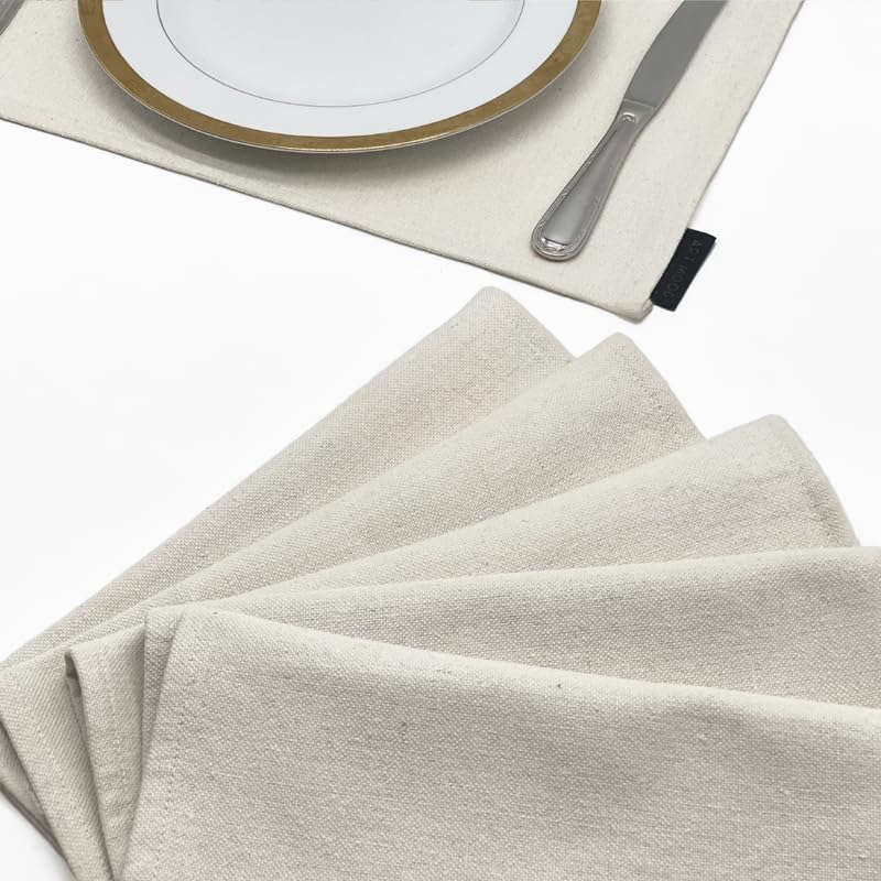Cotton Placemats Set 6 Pieces of Placemats and Runner