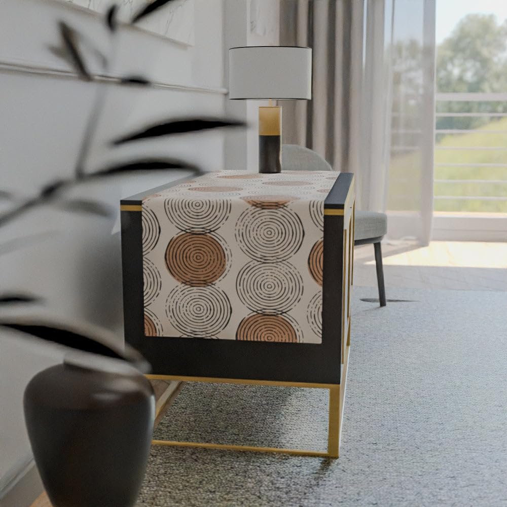 Table Runner - Elegant and Durable Runner with Stylish Design for Dining Room, Living Room, and Kitchen - Perfect for Home Decor and Events