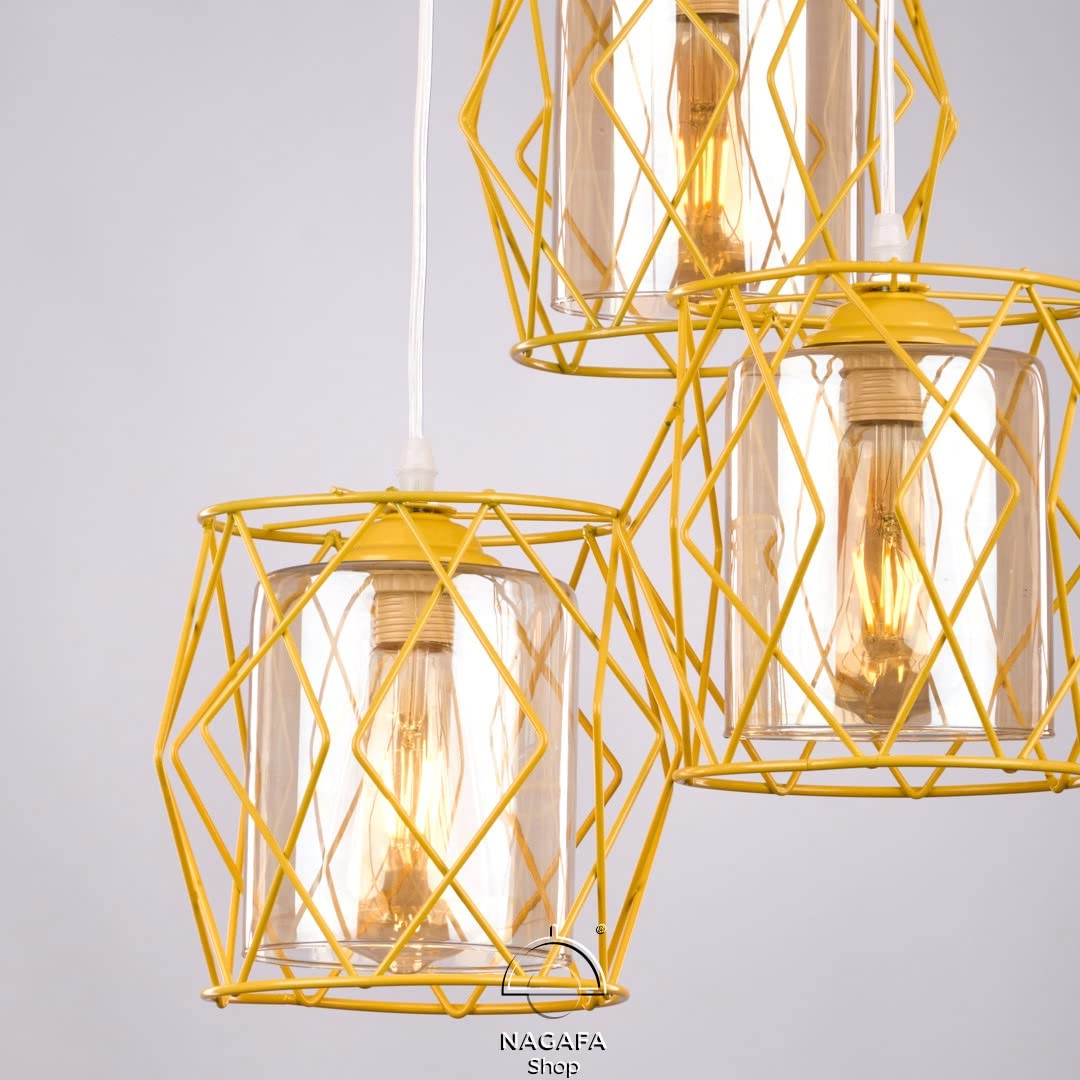 Yellow modern pendant from nagafa shop 3RY1036