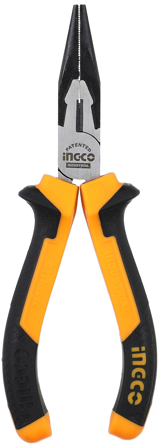 Ingco HLNP28168 Insulated Long Nose Pliers, 160 mm Size