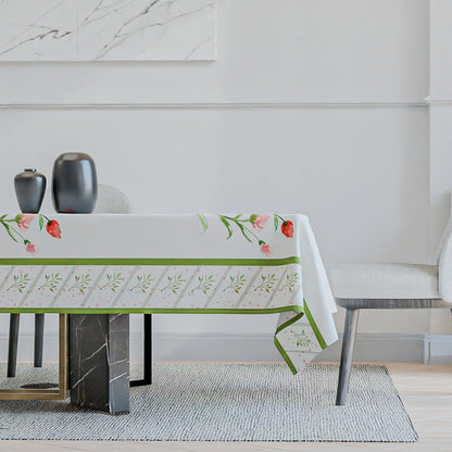 Velvet Tablecloth – Elegant and Durable Polyester Table Cover, Stain-Resistant, Machine Washable, Perfect for Dining, Kitchen & Events