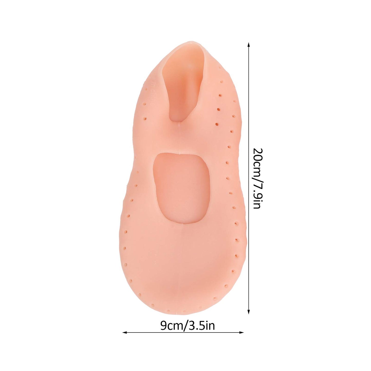 yangsense Foot Care Protector, 1Pair Moisturizing Socks Protective Silicone Anti?Slip Foot Care Tool for F(L)