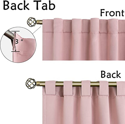Blackout Back Tap design curtain