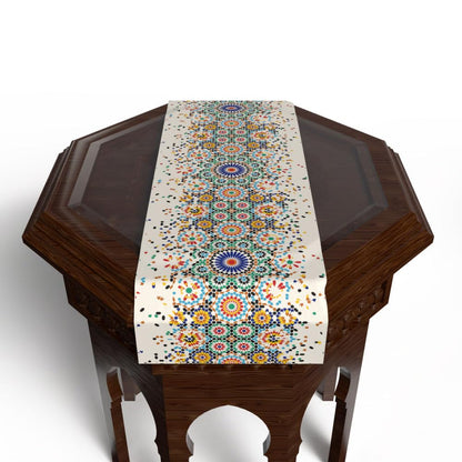 Table Runner – Elegant Decorative Accent for Tables, Beds, and Spaces, 140x35 cm, Made from Luxurious Velvet, Machine Washable