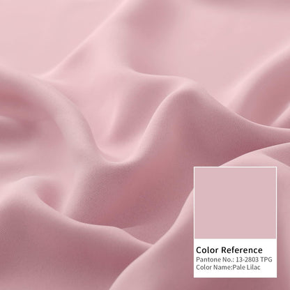 INtex CURTAINS HOUSE Blackout Curtains - Soft Peachy Texture Thermal Insulating Curtains-Silver Steel Grommets Blackout For Living Rooms And Bedrooms - Single Panel 135W X 230L CM Black