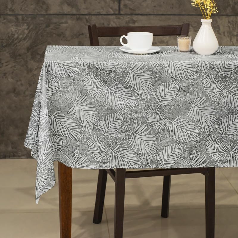 INtex HOME Analia Linen Tablecloth, Rectangular Dining Cover, Elegant and Durable, Soft Fabric, Easy-Care, Multi-Purpose for Home, Events, and Special Occasions, Set of 2 - Café - 130 x 130 CM