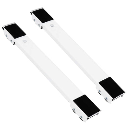 Washing machine standing movable, adjustable refrigerator base furniture, with lock fixed, non-slip, base with 24 wheels, suitable for the floor of tumble dryers, washing machine, refrigerator etc