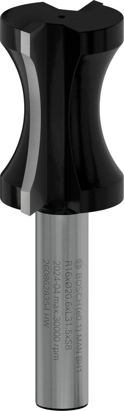 Bosch professional 2608628354 chamfer bit, silver/black, 6 x 32 x 8 mm