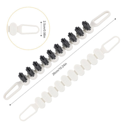 2pcs Foldable Crevice Cleaning Brush, Multifunctional Flexible Tool for Cleaning Spaces and Corners for Hard Bristle Brush for Kitchen Bathroom Sink