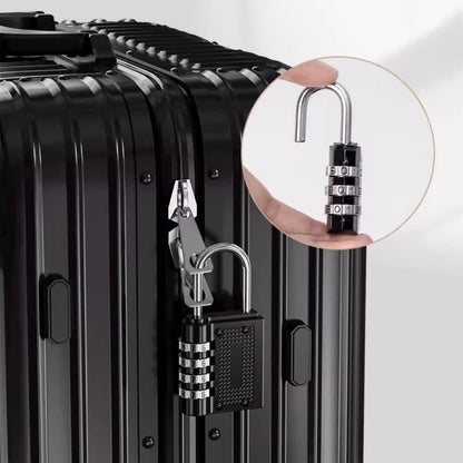 3-Digit Combination Padlock, Waterproof Combination Lock, Waterproof Metal and Plated Steel Combination Clasp