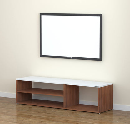 Wooden Shelf for Printer and Accessories, Sturdy Desktop Organizer Stand, Multi-Tier Storage Unit for Paper and Supplies, Black Finish, for Home or Office Use, Compact