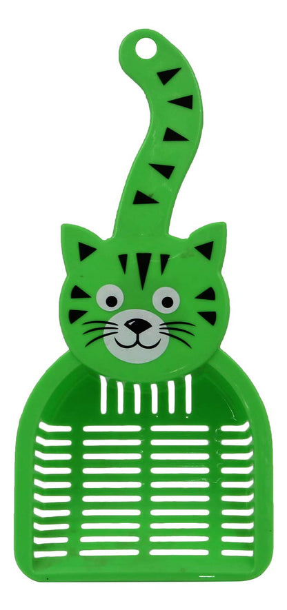 Big Shovel for Cleaning Litter (Green/Black)