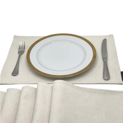 Cotton Placemats Set 6 Pieces of Placemats and Runner