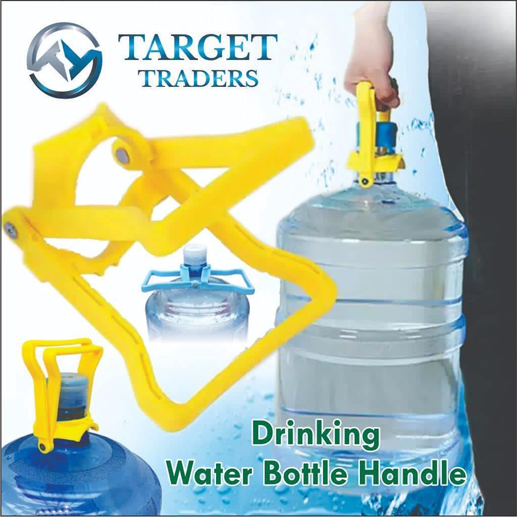Target Traders Drinking Water Bottle Handle (5 Gallon, Blue)