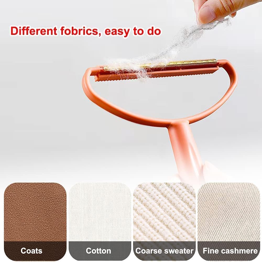 Lint Remover, Pet Hair Remover, Lint Shaver for Clothing, Lint Brush, Dog Hair Remover, Cat Hair Remover, Pilling Remover Clothes, Fuzz Fur Remover, Carpet Sofa Couch Lint -Multicolor - (2pcs)