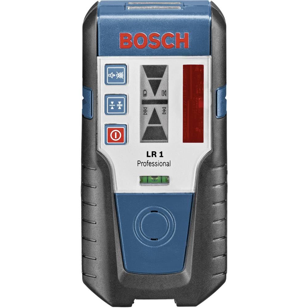 Bosch professional laser receiver lr 1 (red beam, 1 x 9v battery, bracket, range: 0-200 m)