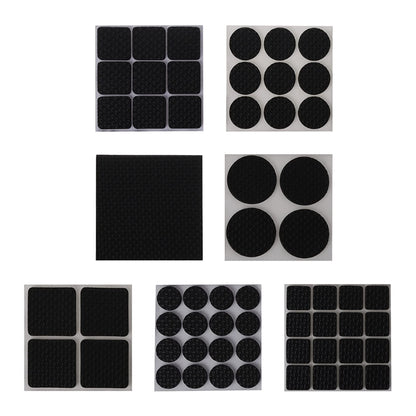 WCNMB Furniture cushion Best Self Adhesive Anti-Slip Furniture Pad Stopper Rubber Feet Floor Protector Non-slip and durable (Color : D)