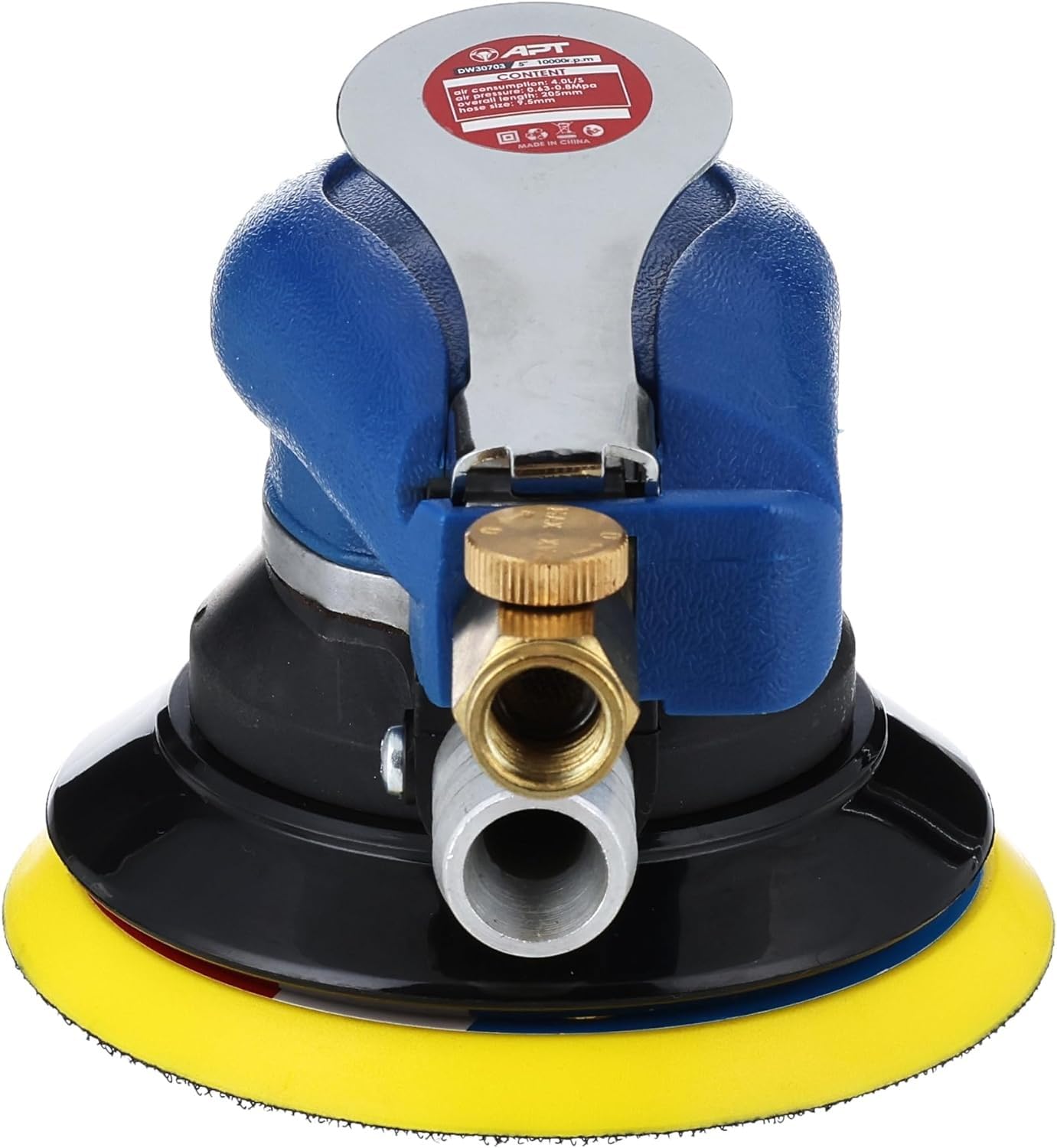 APT Air Vacuum Type Round Sander, 5-Inch Size