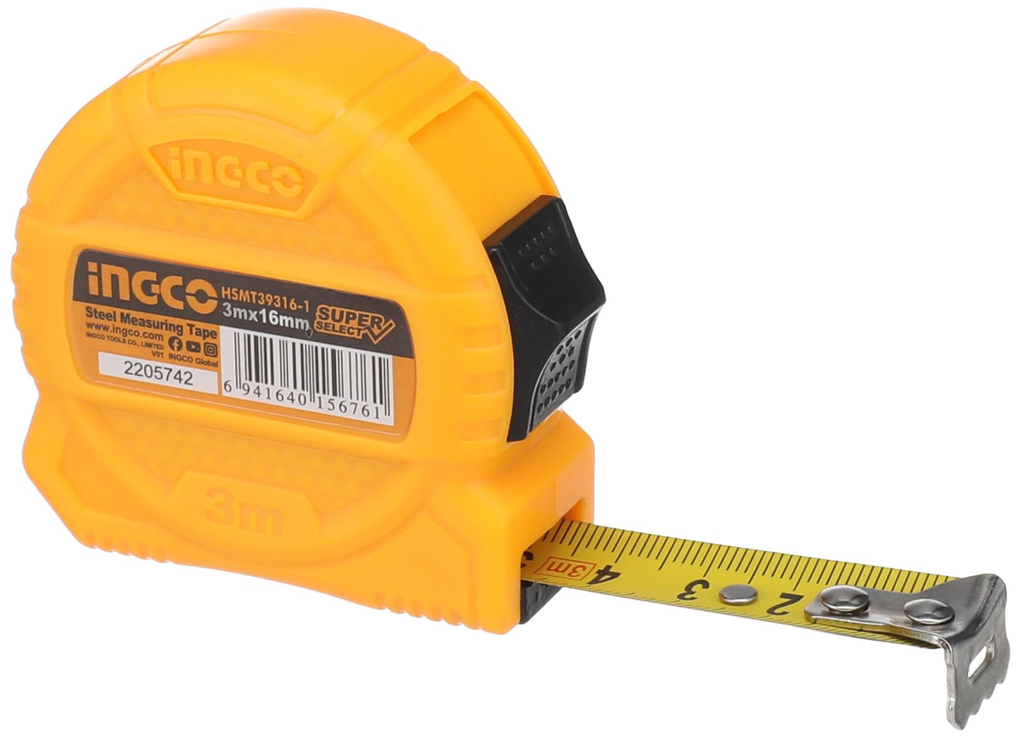 Ingco hsmt0833d measuring tape - 3m