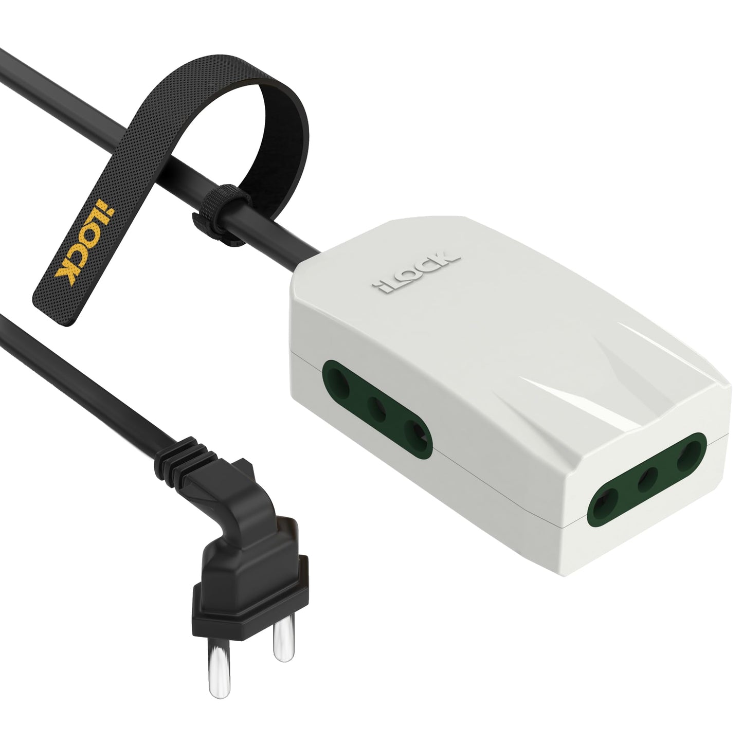 iLOCK Mini Power Strip - 3 outlets (3 m, white)