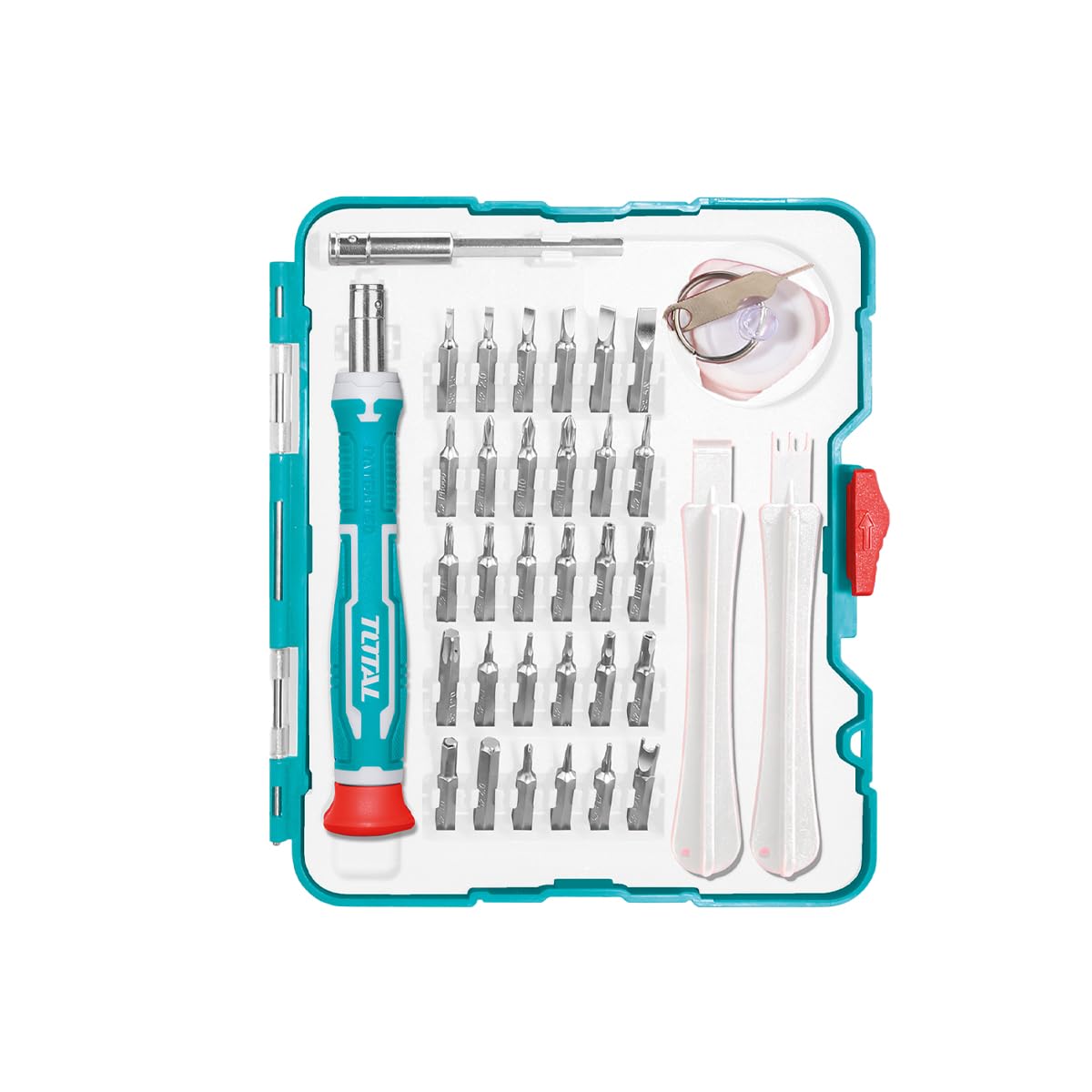 TOTAL 37PCS precision screwdriver set