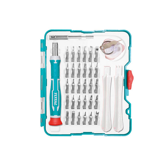 TOTAL 37PCS precision screwdriver set