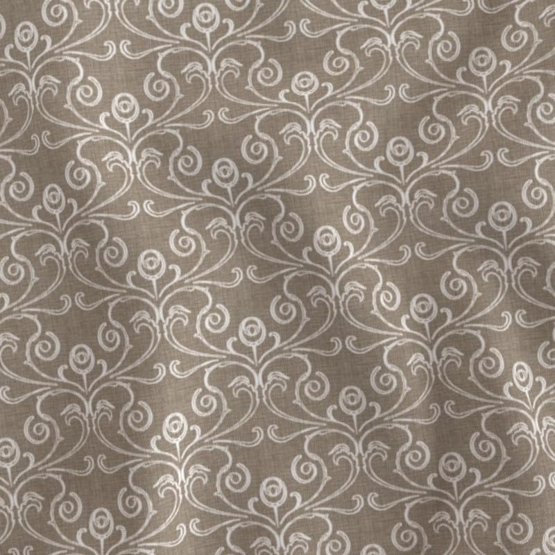 INtex Home Linen-Look Table Runner, Meadow Breeze Printed Floral Design, Wrinkle-Resistant Fabric for Dining Occasions Events and Daily Use, Decorative 1 Piece - 45 x 140 cm - Petrol Blue