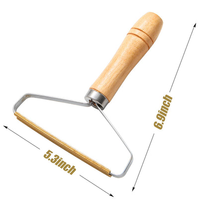 Manual Clothes Fuzz Shaver,Portable Lint Remover, Sweater Clean Tool,Reusable Double Sided Lint Remover Travel Brush for Removing Dust and Pet Hair from Clothing, Furniture, Curtain, Blanket, Couch