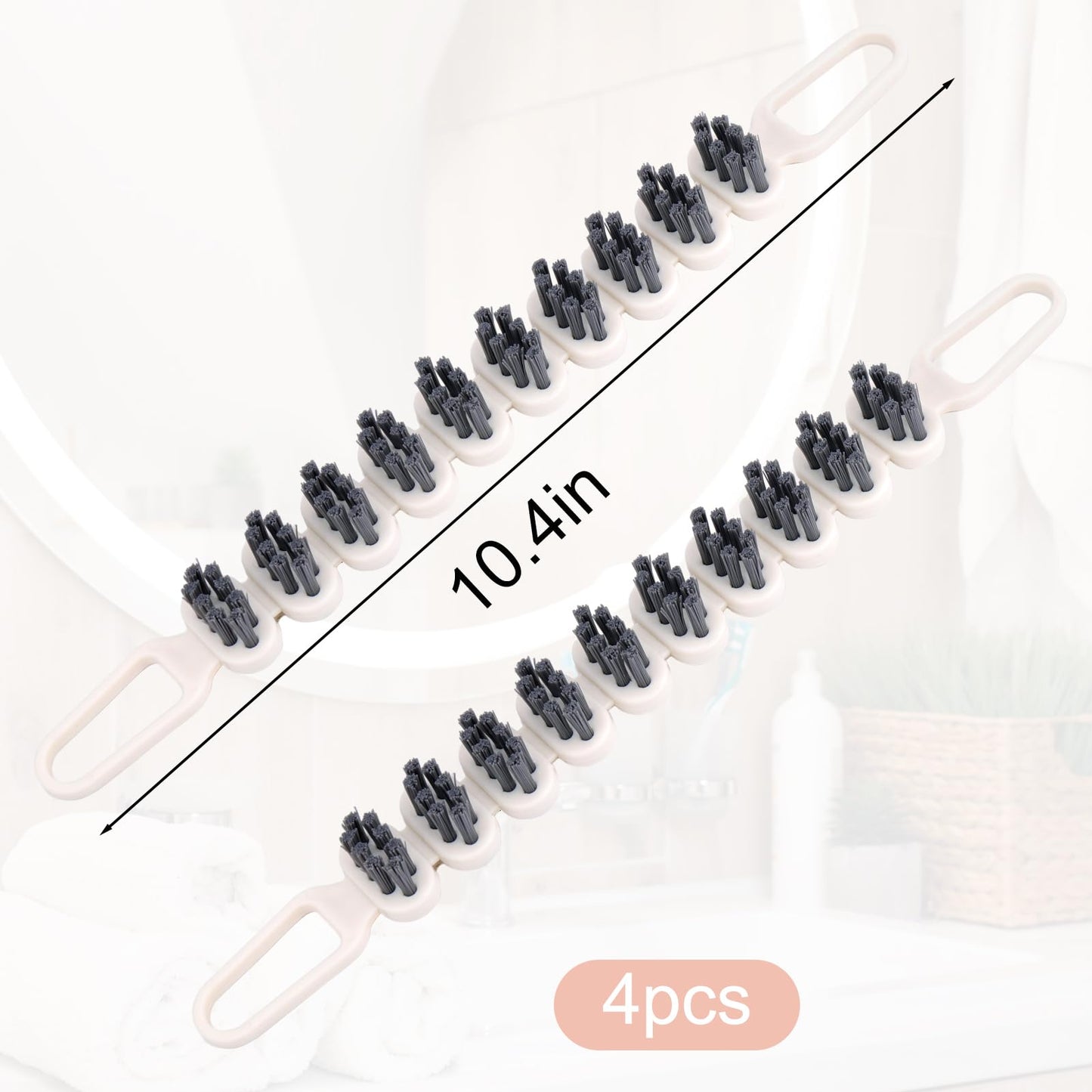 Vodolo 4PCS Bendable Multifunctional Cleaning Brush