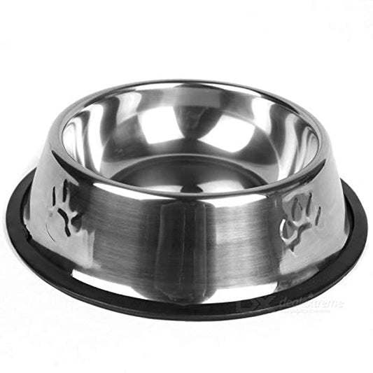 stainless steel dog bowel (meduim) (32 cm diameter )