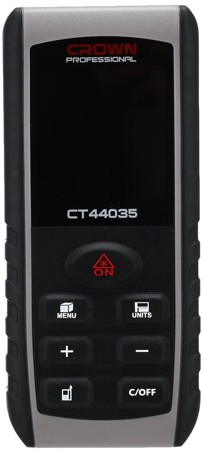 CROWN LASER DISTANCE METER 100 M Gray/Black CT44035