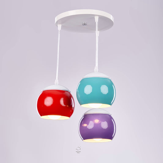 Chandelier shop mmc550 modern bowling chandelier multicolor