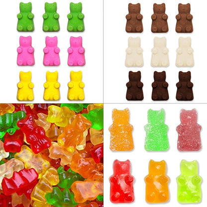 Plan A Silicone Mold Chocolate Jelly Candy Ice Mold Color Silicone Mold for Chocolate Jelly Ice Bear Candy Making Mold (3)