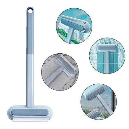 P M H Screen Brush Mesh Cleaning Brush & Wiper with Extended Handle Window Cleaning Brush Net Cleaner Double-Sided Window Cleaner Window Mesh Cleaner (03)
