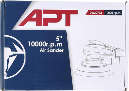 APT Air Vacuum Type Round Sander, 5-Inch Size