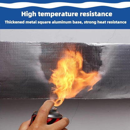 Auyuiiy Aluminum Foil Seal Strip Waterproof Butyl Rubber Adhesive To Prevent Ceiling Leaks And Gaps In Decks,Windows And Broken Tubes (1.2 mm X 2 Cm)