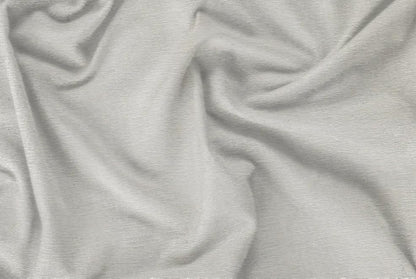 Faux Linen Textured Curtains Durable Fabric-Light Filtering Drapes forLiving Rooms Reception and Bedroom - Steel Grommets - Single Panel