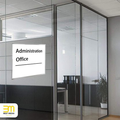 4x6 Inch Wall Mount Acrylic Sign Holder with Double Sided Adhesive Tape for Office Home Store Restaurant No Drilling Horizontal 6 Pack Clear Acrylic Frame