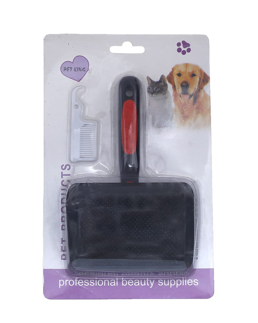 Pet King Brush For Cats & Dogs - Black, 2725611605366
