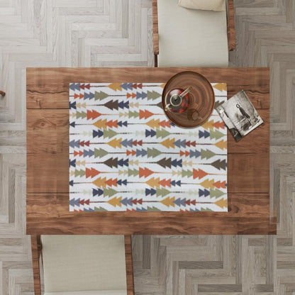 INTEX HOME Sofia Elegance Square Tablecloth – Luxurious Linen Velvet – Kitchen & Living Room Tables – For Ramadan & Events – Multiple Sizes Available – 1 Pc -130x130 cm - Multicolour