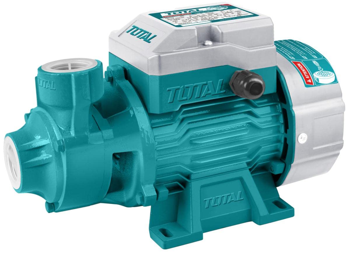 MR LIGHT TOTAL Self Peripheral 370W (0.5hp) Water Pump - IPX4 with Copper Wire Motor, Brass Impeller, Thermal Protection TWP13706 (Multicolour)