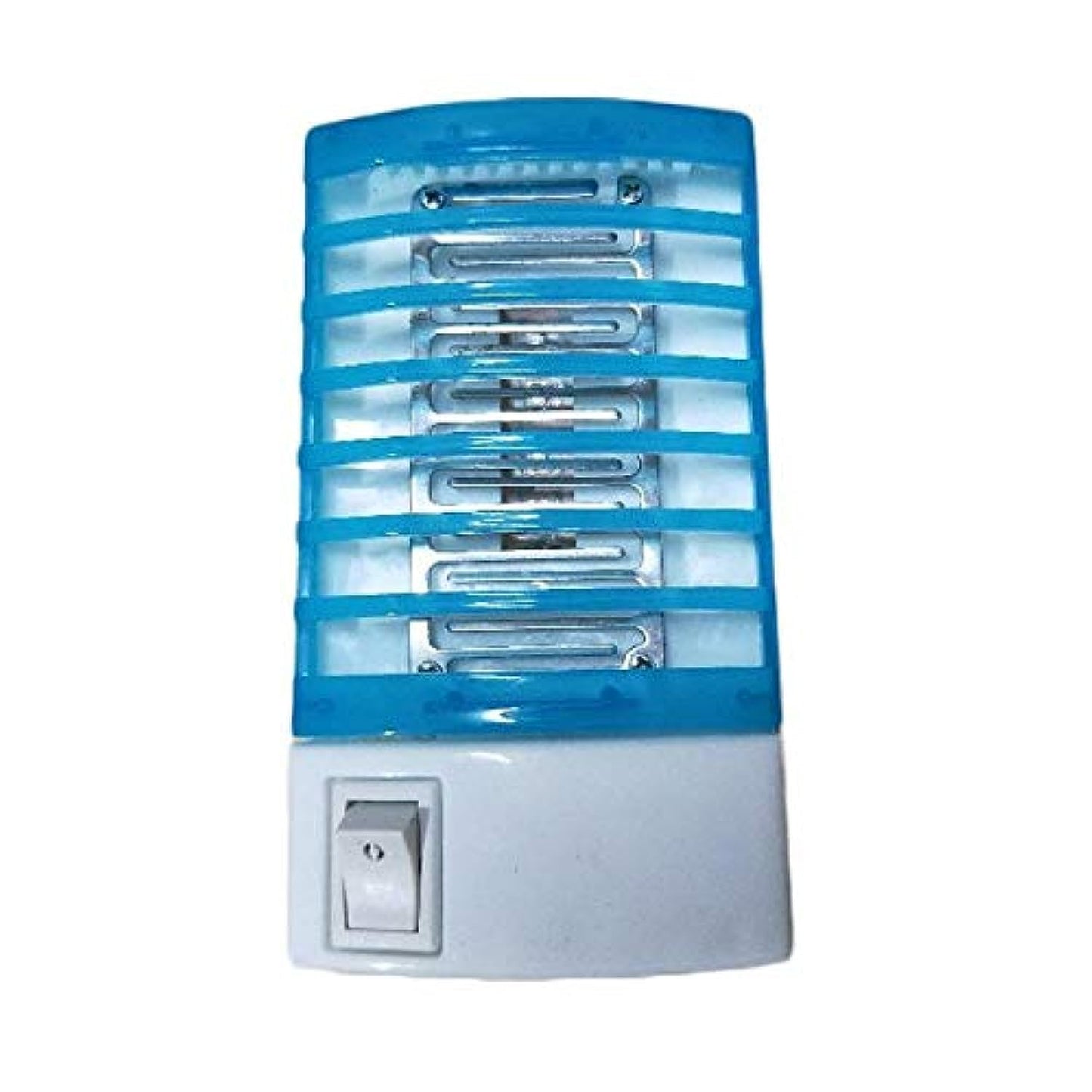 220V Home Non Toxic LED Socket Electric Mosquito Repellent Insect Killer Trap Night Lamp (Blue)