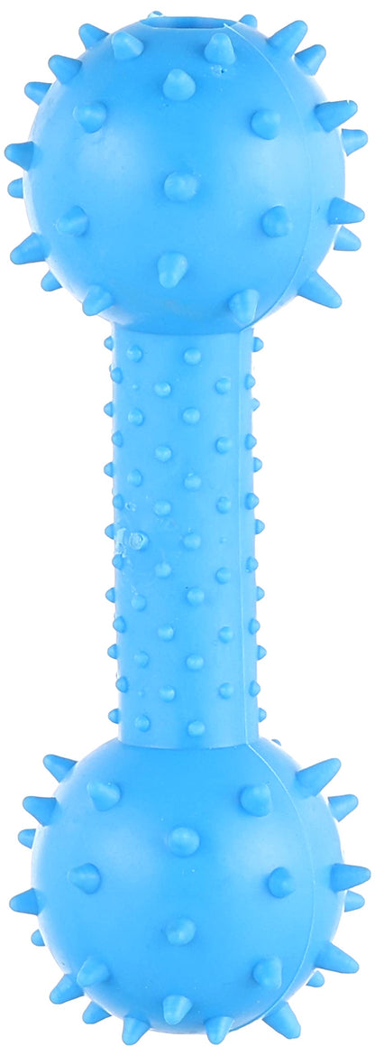 Pet Puppy Dog Chew Toys for Aggressive Chewers, Aduck Dog Bone Design with Bells, Premium Nature Rubber - Nontoxic and Bite Resistant